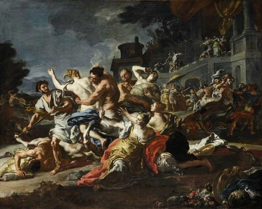 Battaglia di Lapiti e Centauri